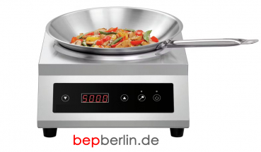 Induktionswok, 5000 W, 400V, Ø 280 mm